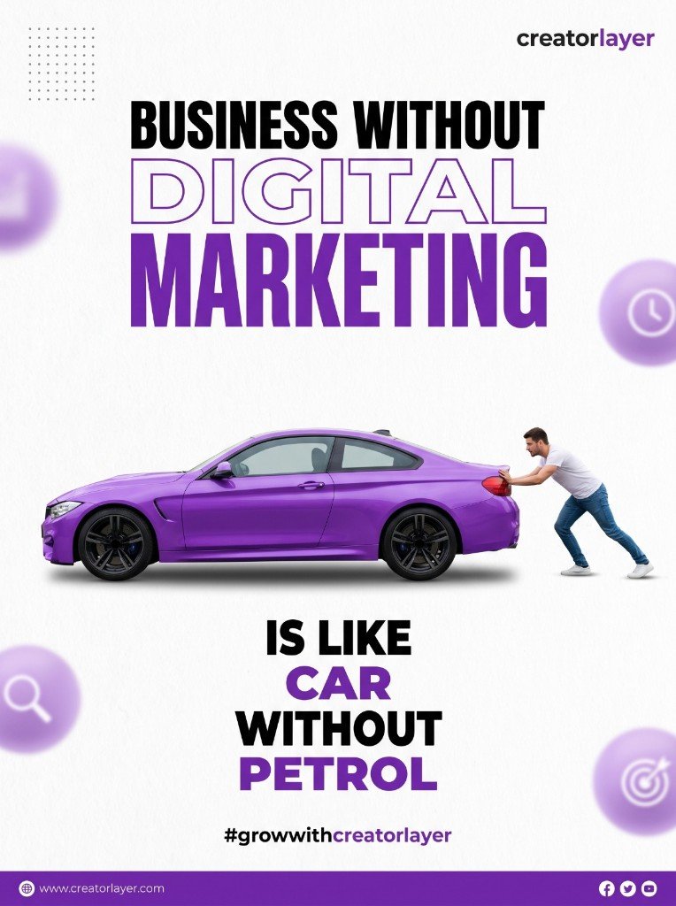 Car Without Petrol — Awareness Ad — Paid Media
